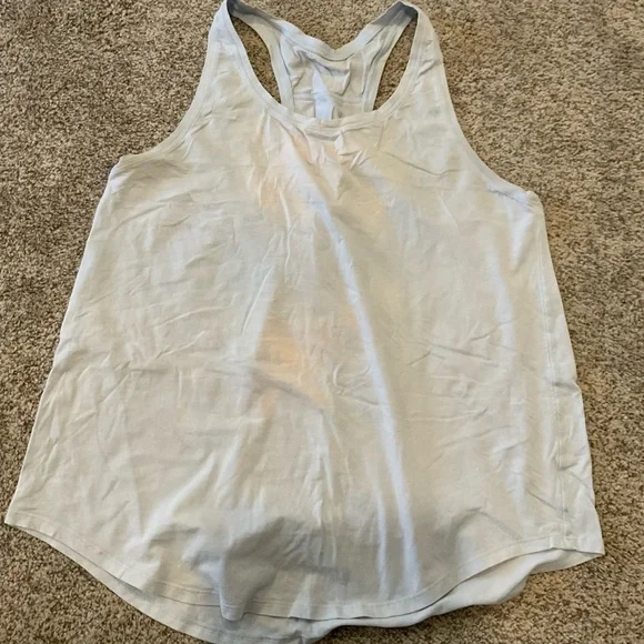 Women's Light Blue Lululemon love tank - Picture 2 of 3